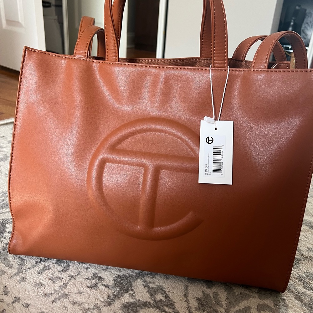NWT Telfar - Brown Medium Shopping Bag